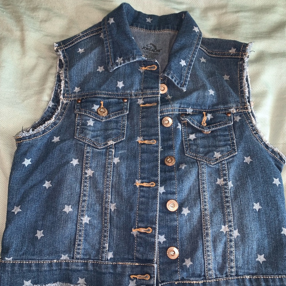 Denim vest